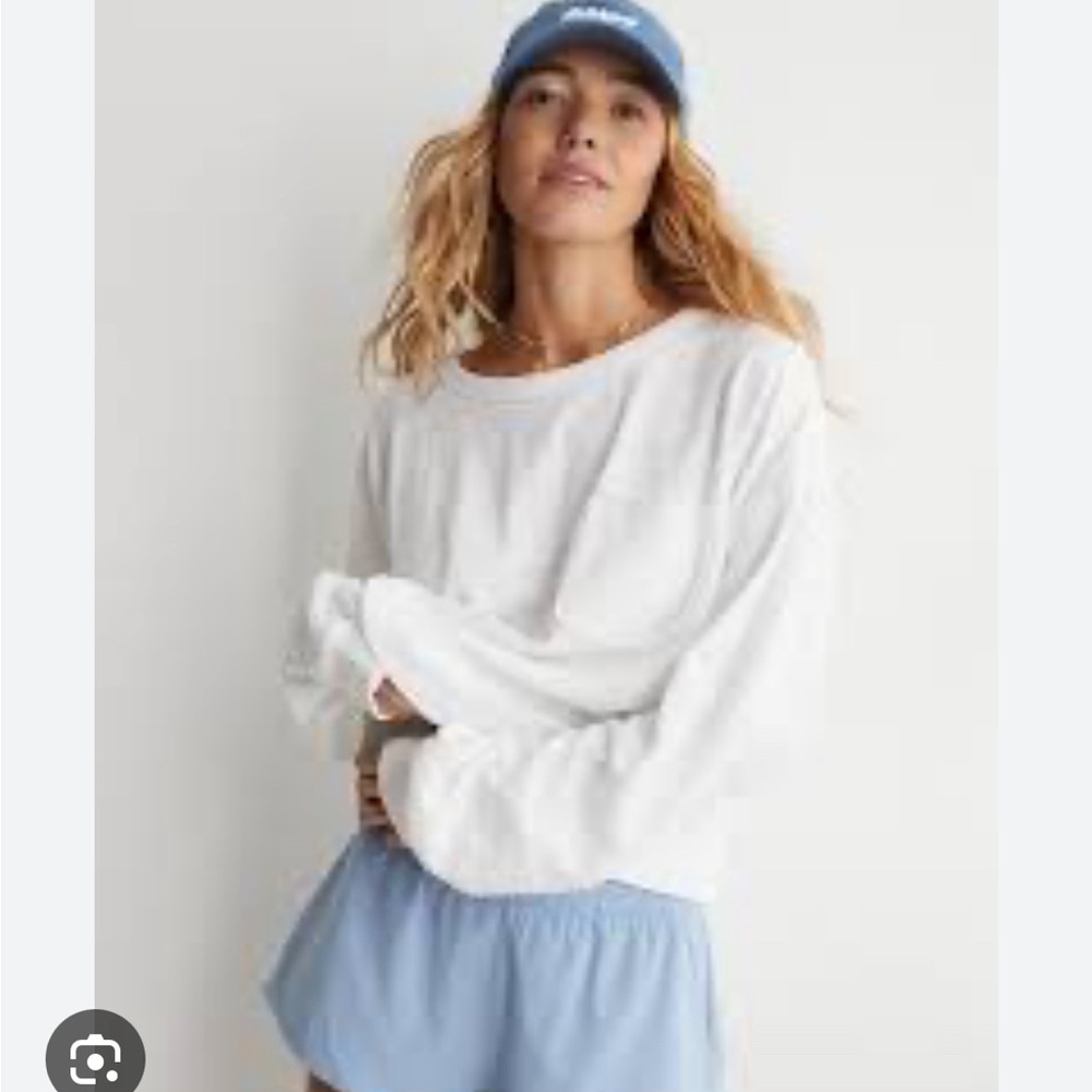 Aerie Endless Summer Crew Sweatshirt